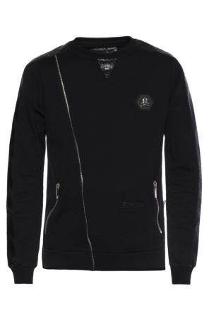 Sweatshirt with metal logo, zdjęcie 1 Sweatshirt with metal logo od Philipp Plein